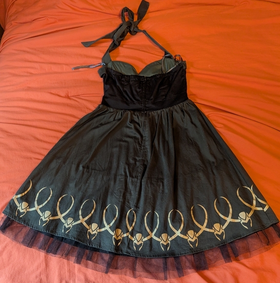 Her Universe Limited Edition Olive Green Apparel - Loki Dress - Picture 2 of 3